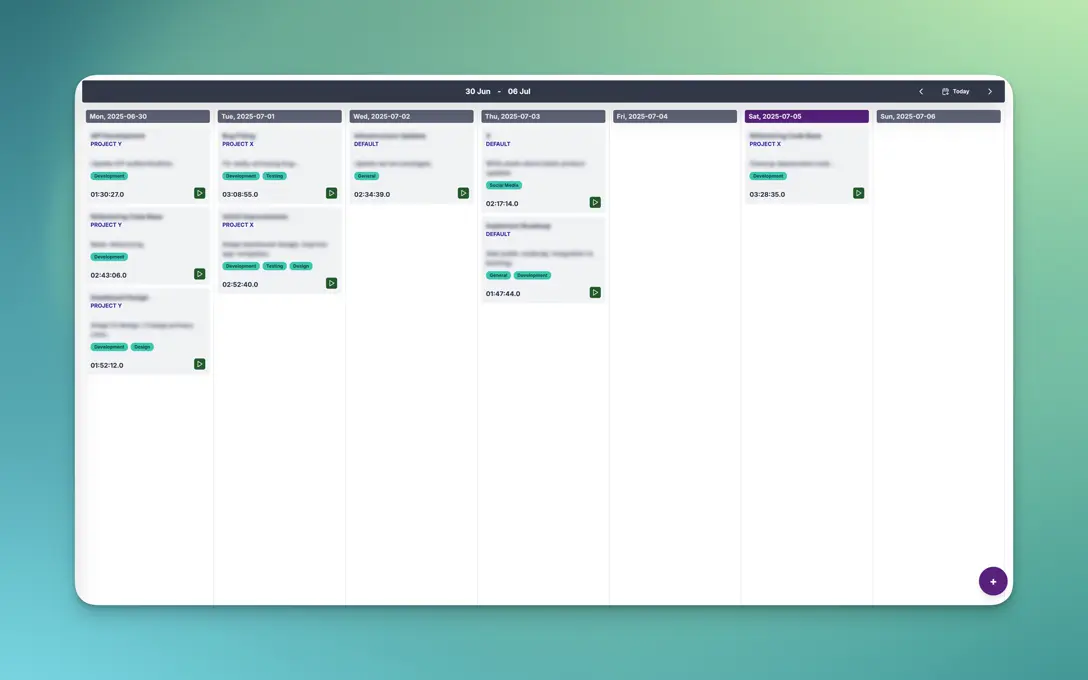 Calendar View
